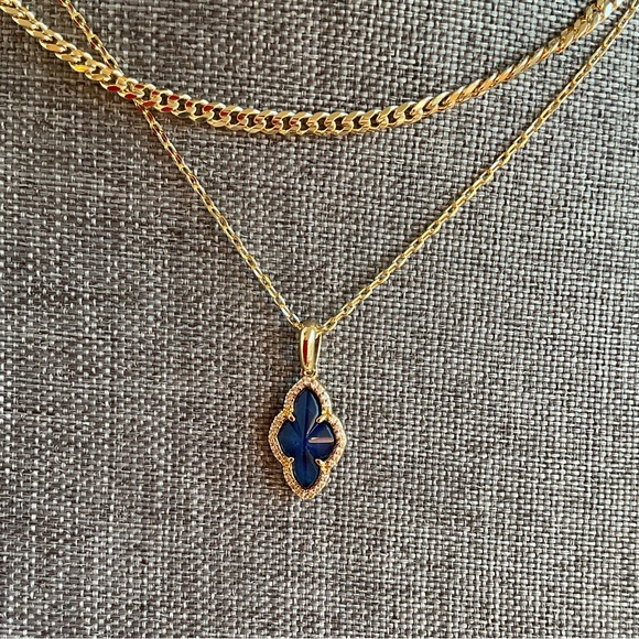 NWT Kendra Scott Abbie Multi Strand Necklace - Picture 3 of 8